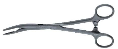 КОРНЦАНГ ДЛЯ ТАМПОНІВ/ПЕРЕВ'ЯЗОК SUSI®, ВИГНУТИЙ, 200 ММ